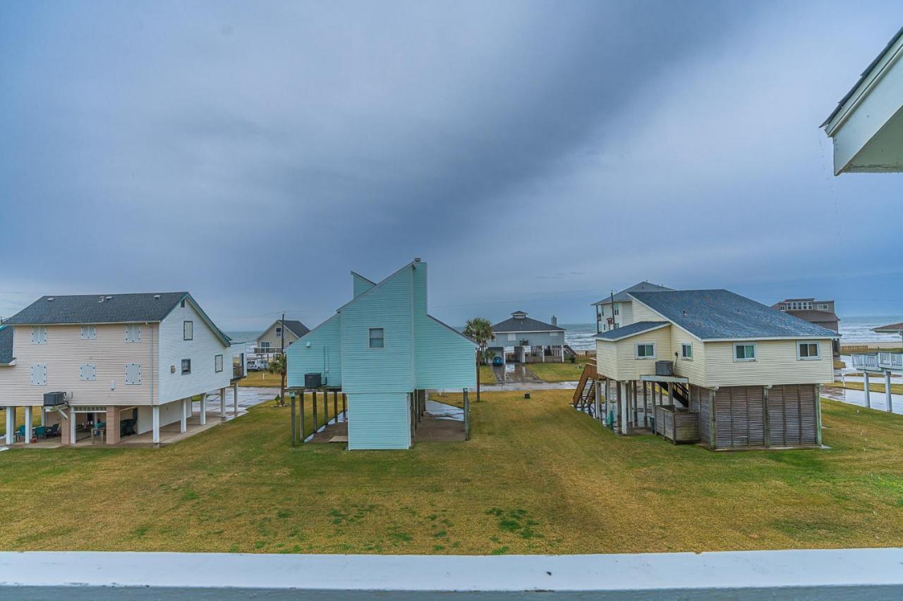 Hot Tub - Ocean Views - Steps To Private Beach - Quiet Location Galveston Dış mekan fotoğraf